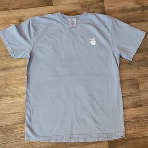 Comfort Colors Minimalist 'Tea Cup' Printed Tee - Size Medium